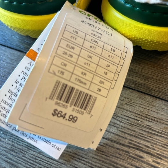 CROCS Buddy The Elf! NWT - Picture 8 of 10